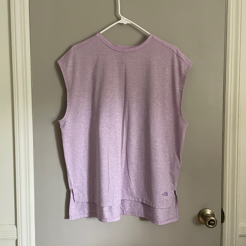 The North Face Purple Muscle Tee Sleeveless Relaxed